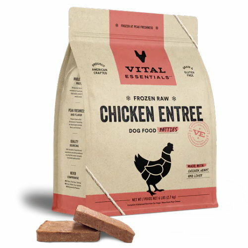 Vital Essentials 雞肉 凍乾迷你肉餅犬主糧