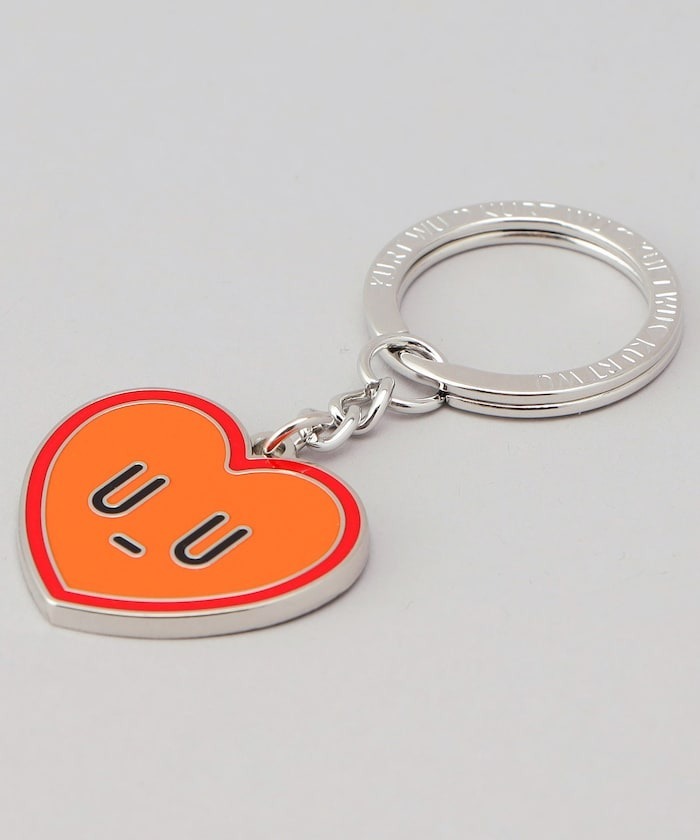 【現貨】freak’s store kurt wu Heart Logo Keychain 金屬愛心鑰匙圈