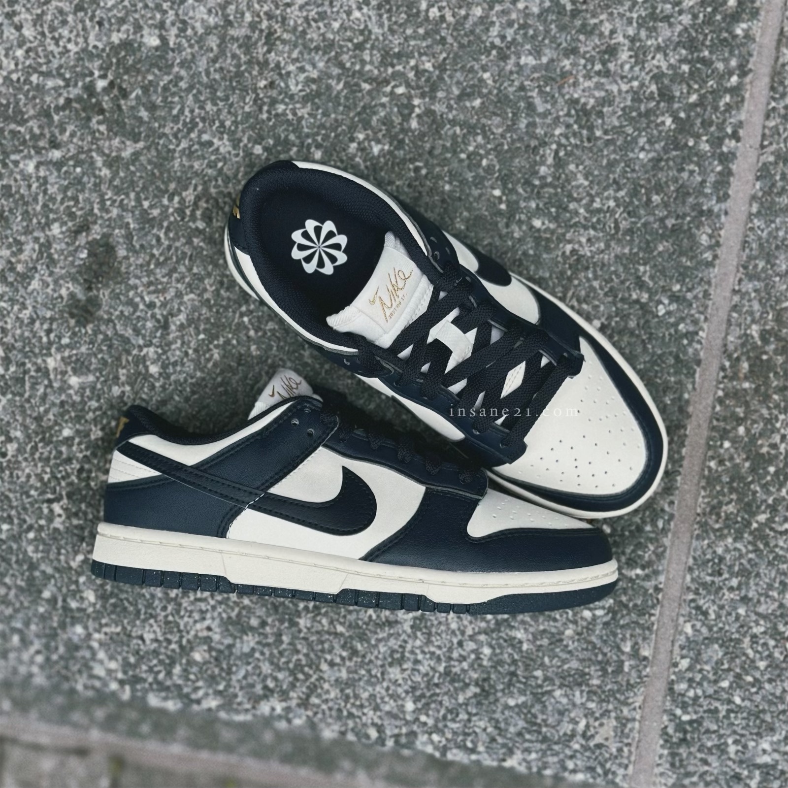 NIKE DUNK LOW NEXT NATURE 復古藏藍 休閒 運動 女鞋 情侶 FZ6770-001