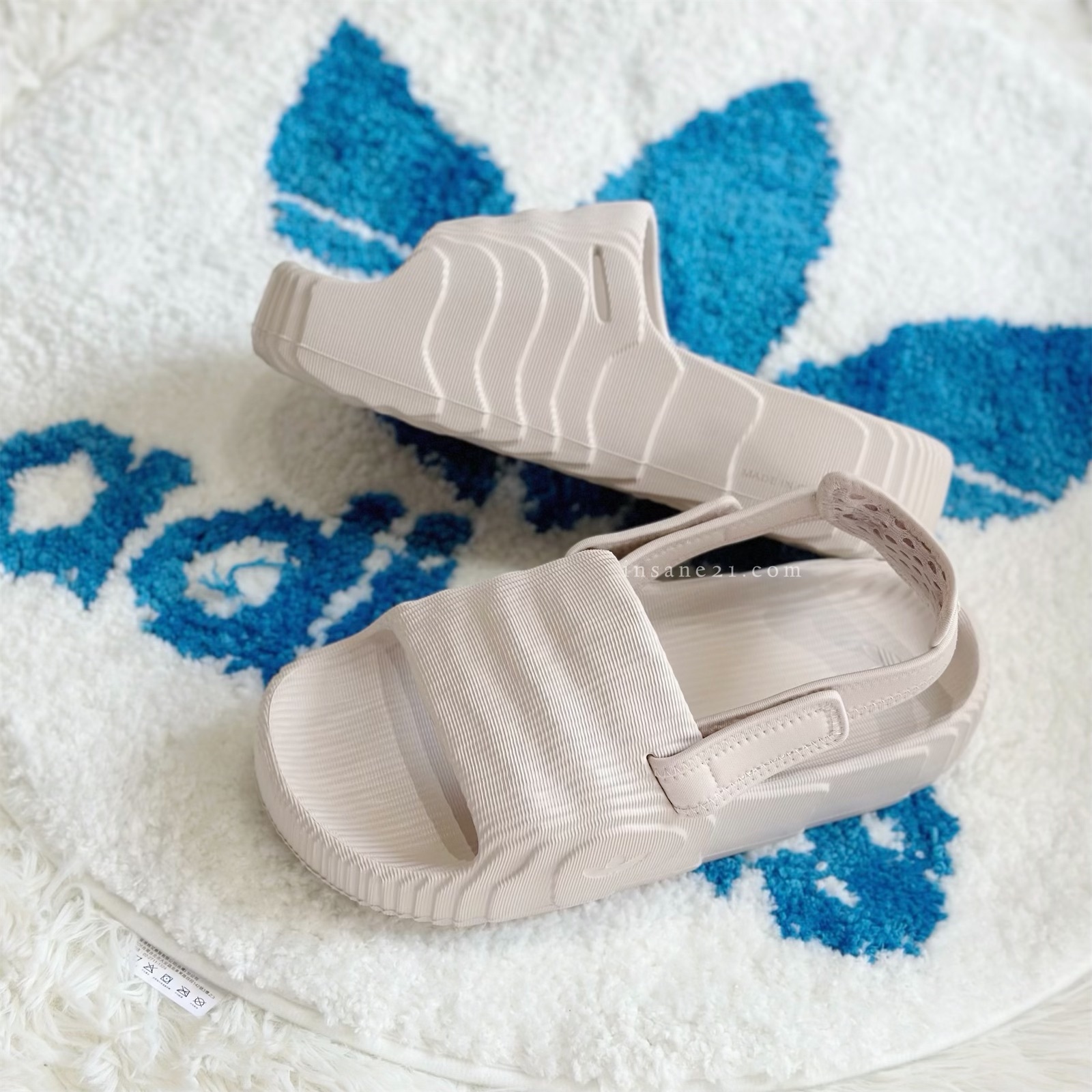 ADIDAS ADILETTE 22 XLG 米白 可拆式涼鞋 拖鞋 厚底 女鞋 IE5651