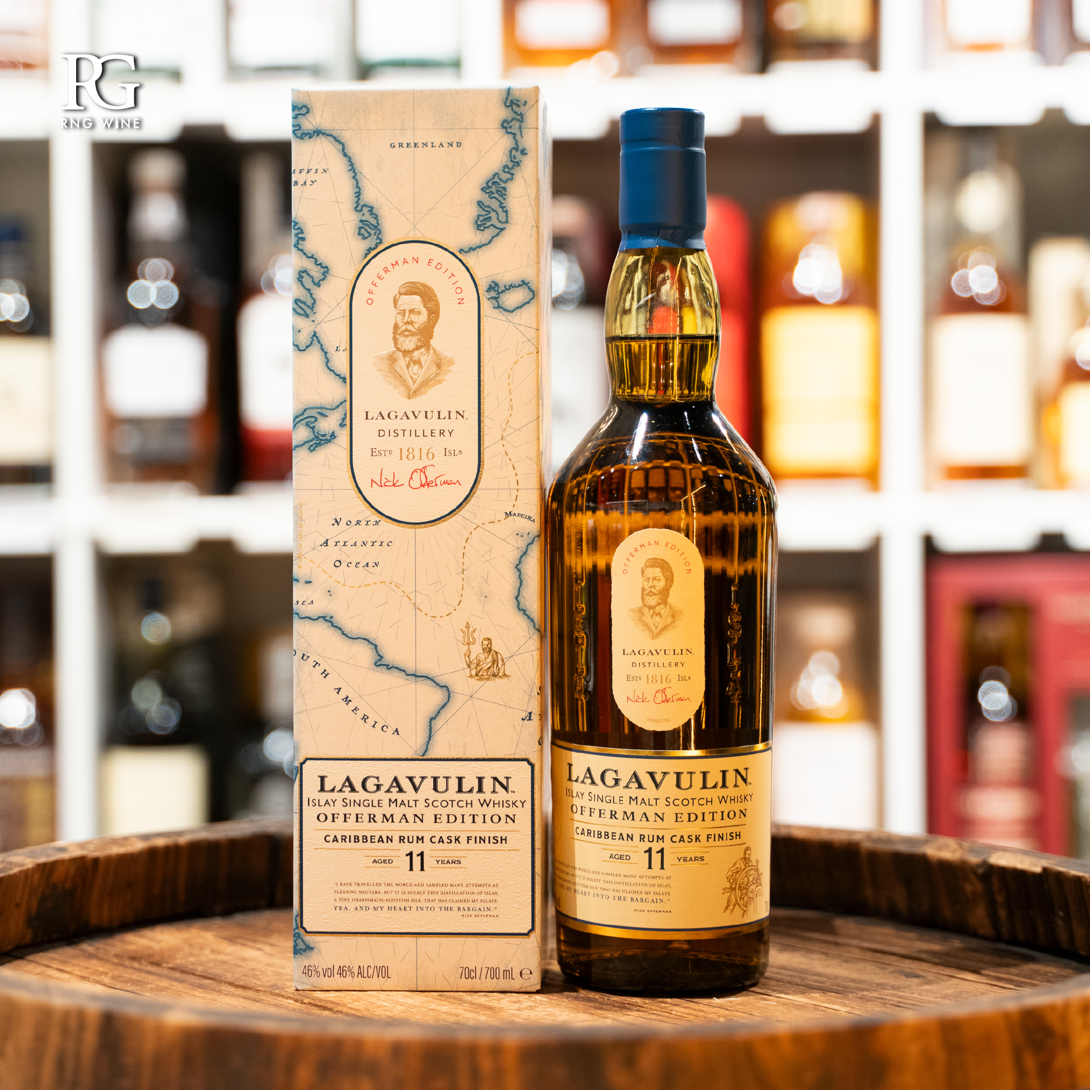 Lagavulin 11 Years Offerman Edition "4nd" Carribean Rum Cask