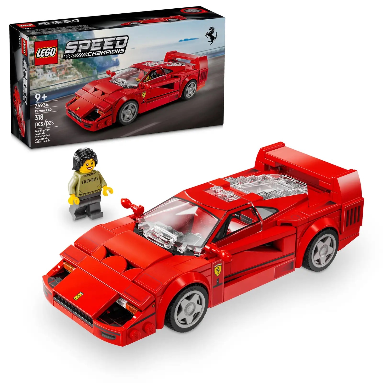 [飛米樂高積木專賣店] LEGO 76934 Speed-法拉利F40