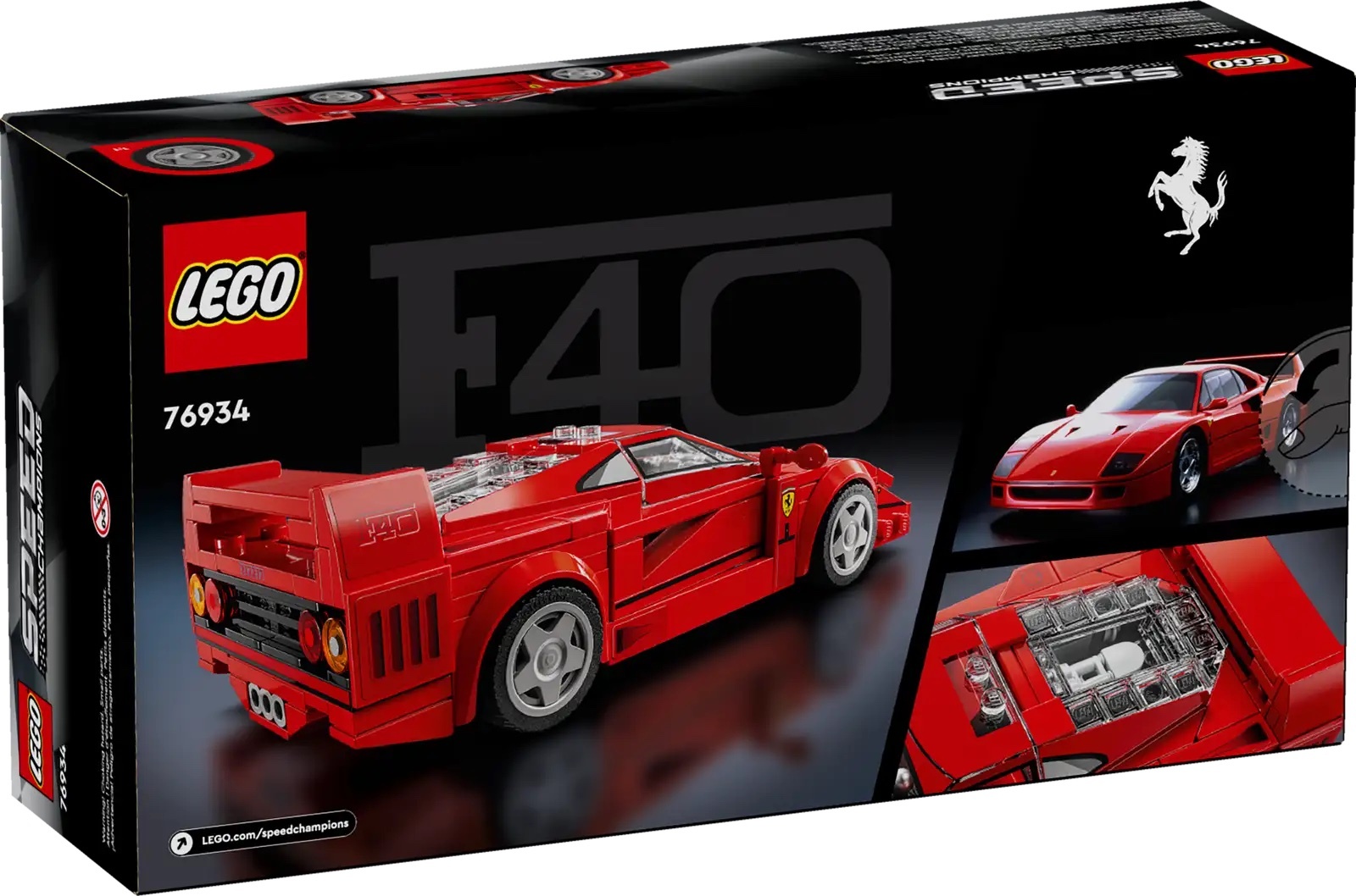 [飛米樂高積木專賣店] LEGO 76934 Speed-法拉利F40
