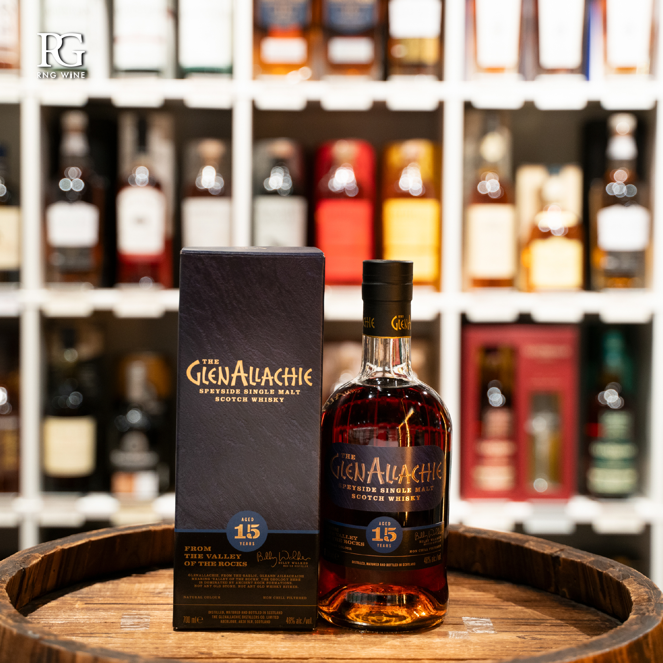 GlenAllachie 15 Year Old Single Malt Scotch Whisky