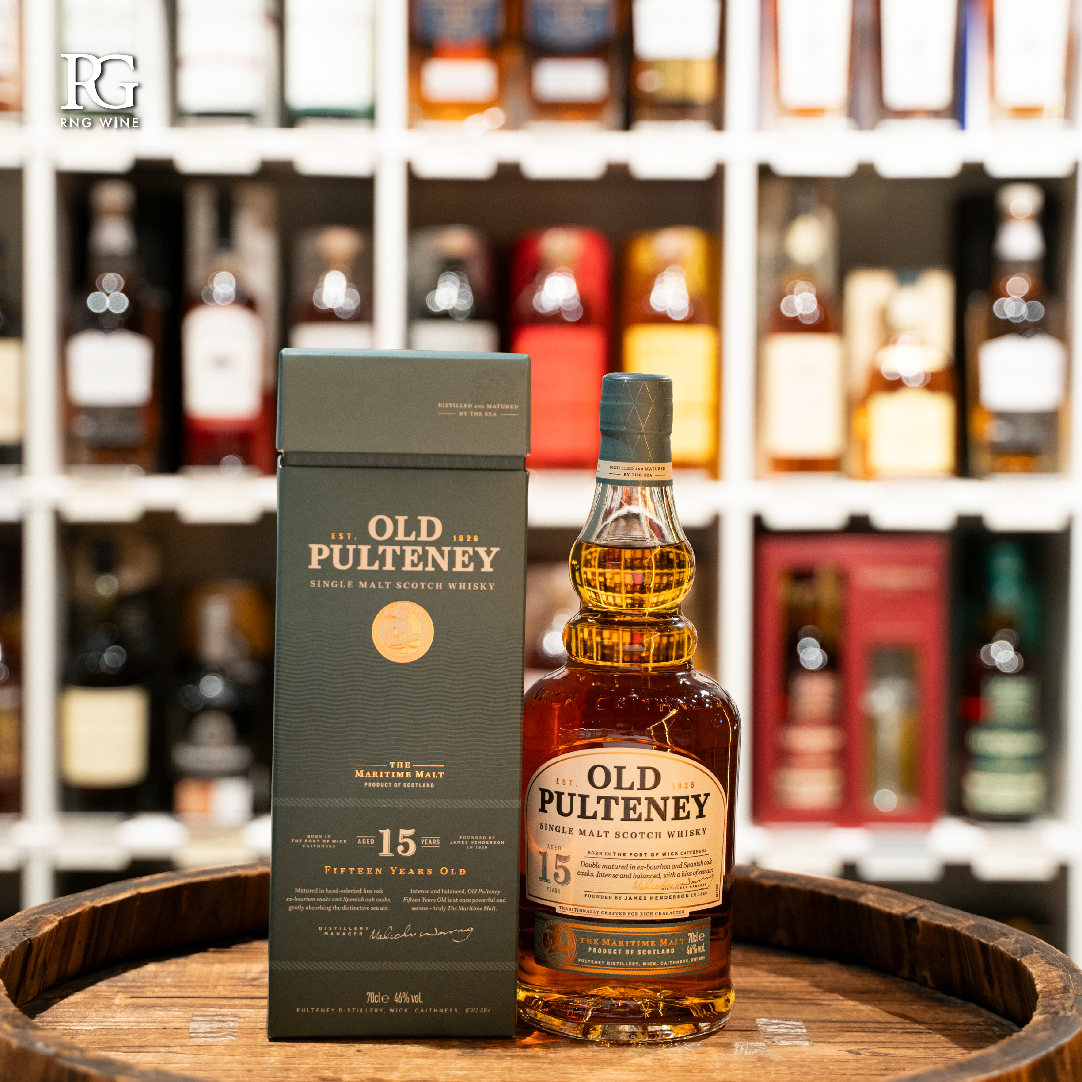 Old Pulteney 15 Year Old Single Malt Scotch Whisky