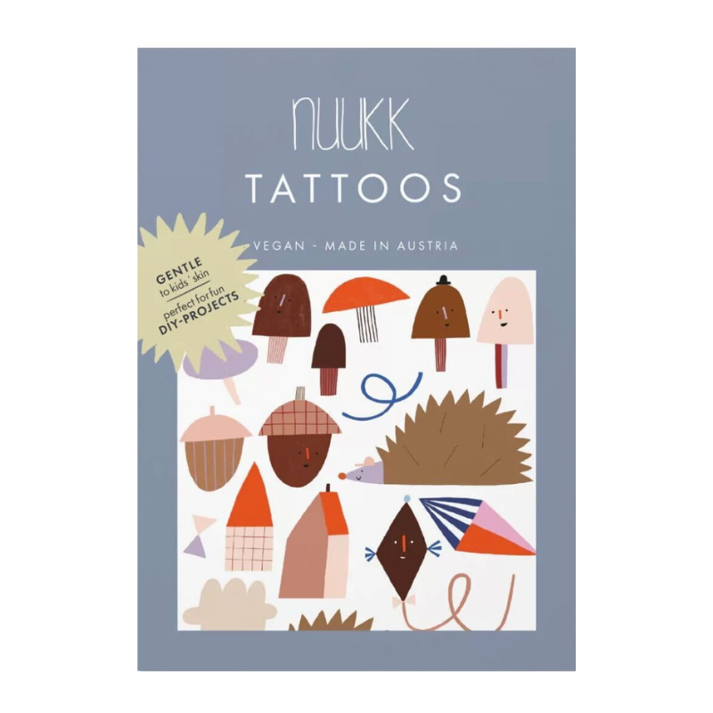 刺蝟 | 小樂趣紋身貼紙