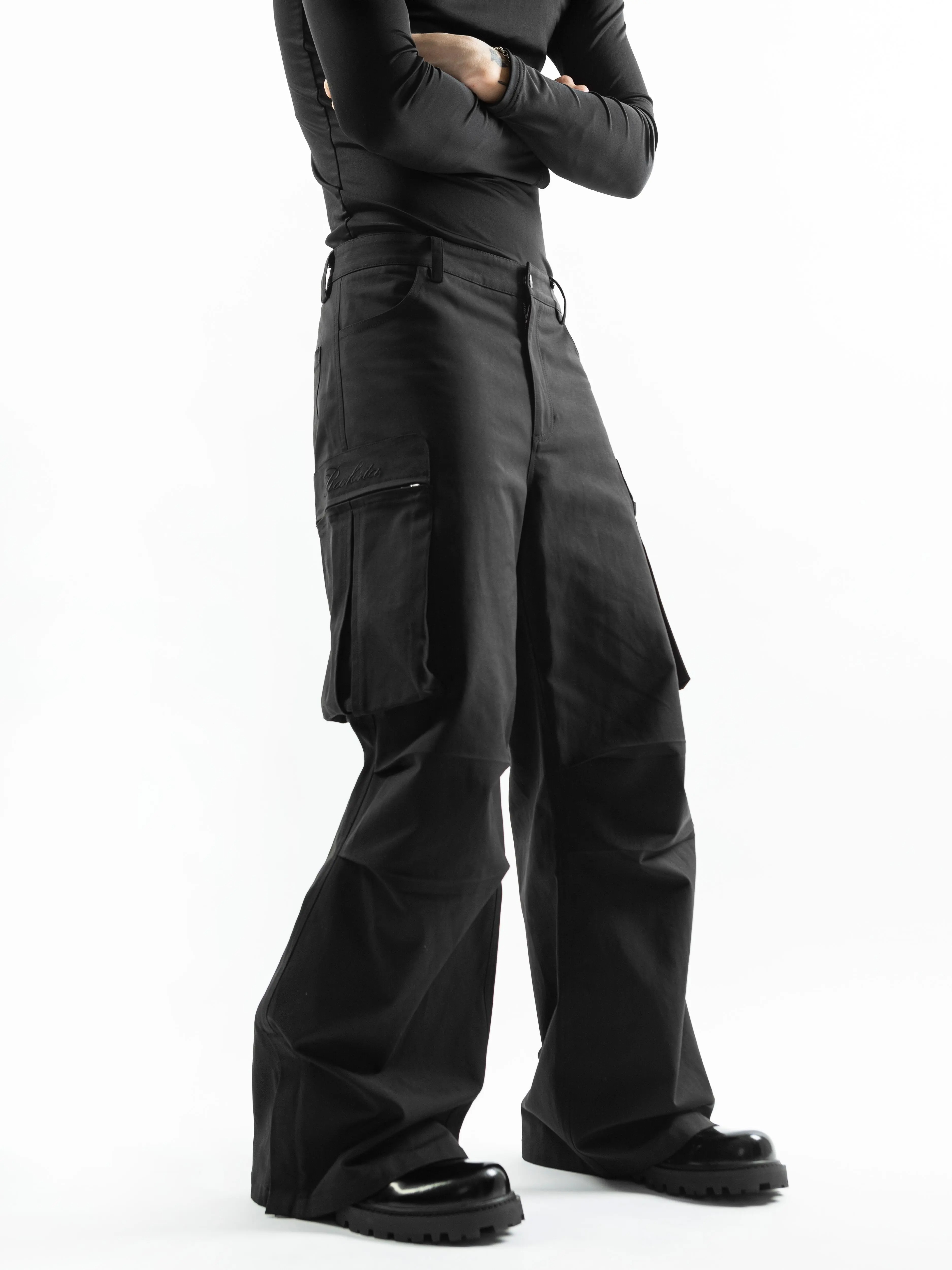 ROCKSTA X Set for life A字型側開 刺繡口袋工裝長褲