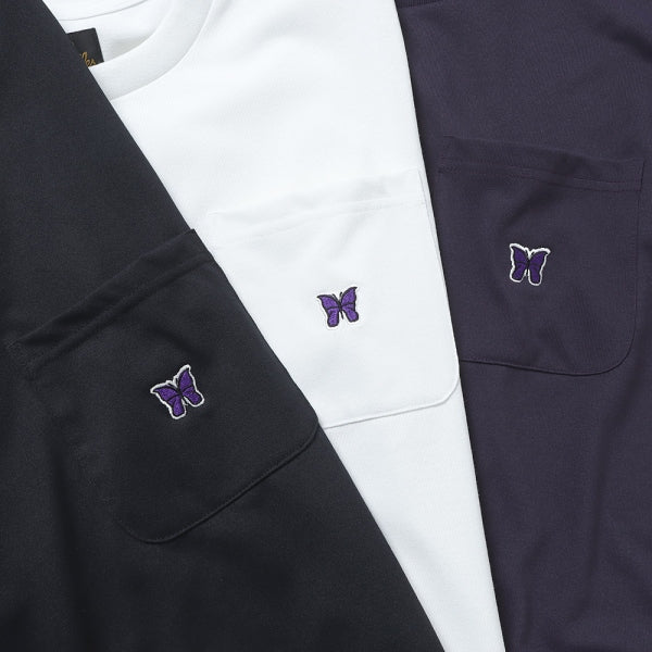 2025SS NEEDLES S/S CREW NECK TEE 蝴蝶 刺繡 LOGO 短T 現貨 OT262