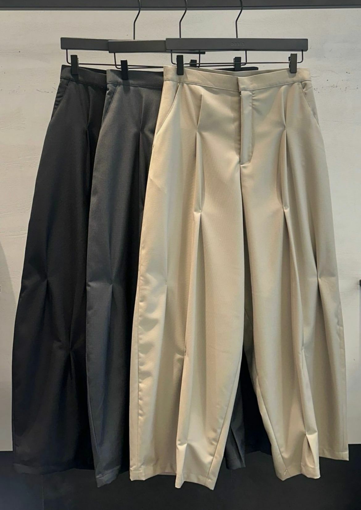 淨色鬆身西褲 OASIS-002P