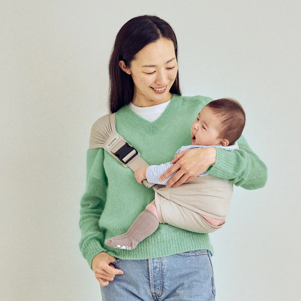 Konny 雙重支撐單肩腰凳嬰兒背帶