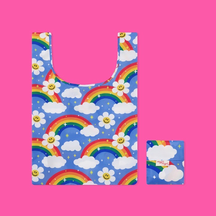 WIGGLE WIGGLE Picnic Bag -Rainbow Smile