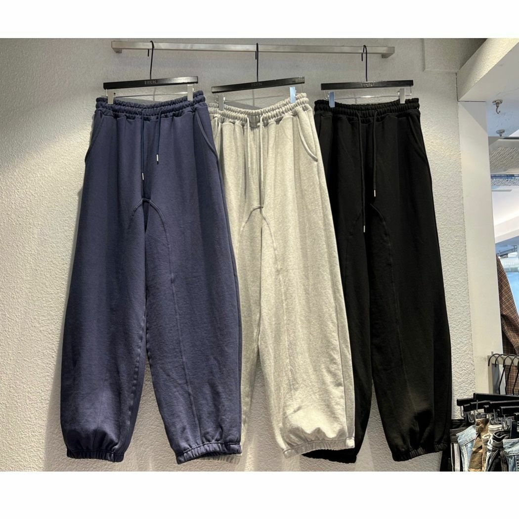 淨色束腳棉質運動褲 P2888