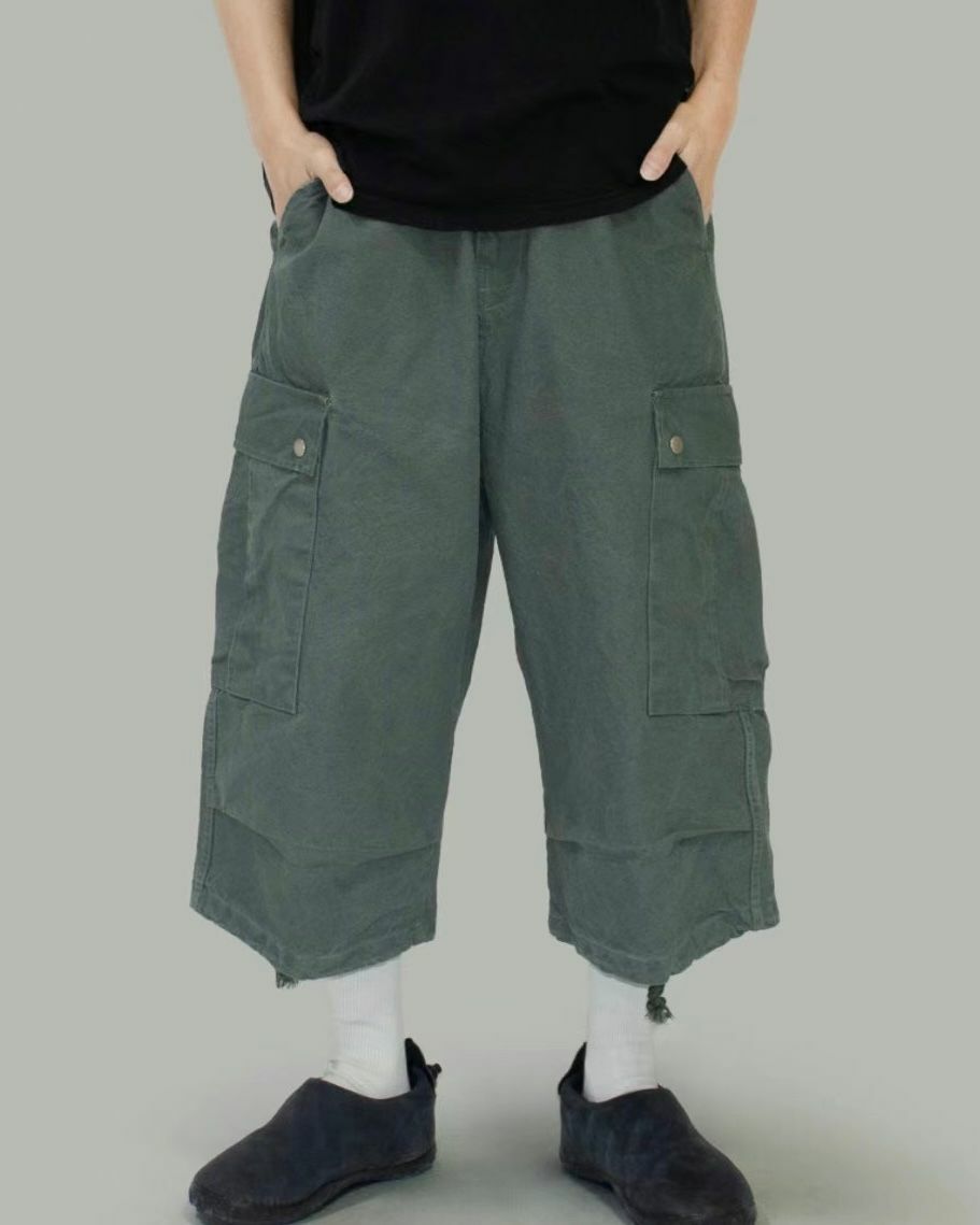 淨色工裝短褲 P2883