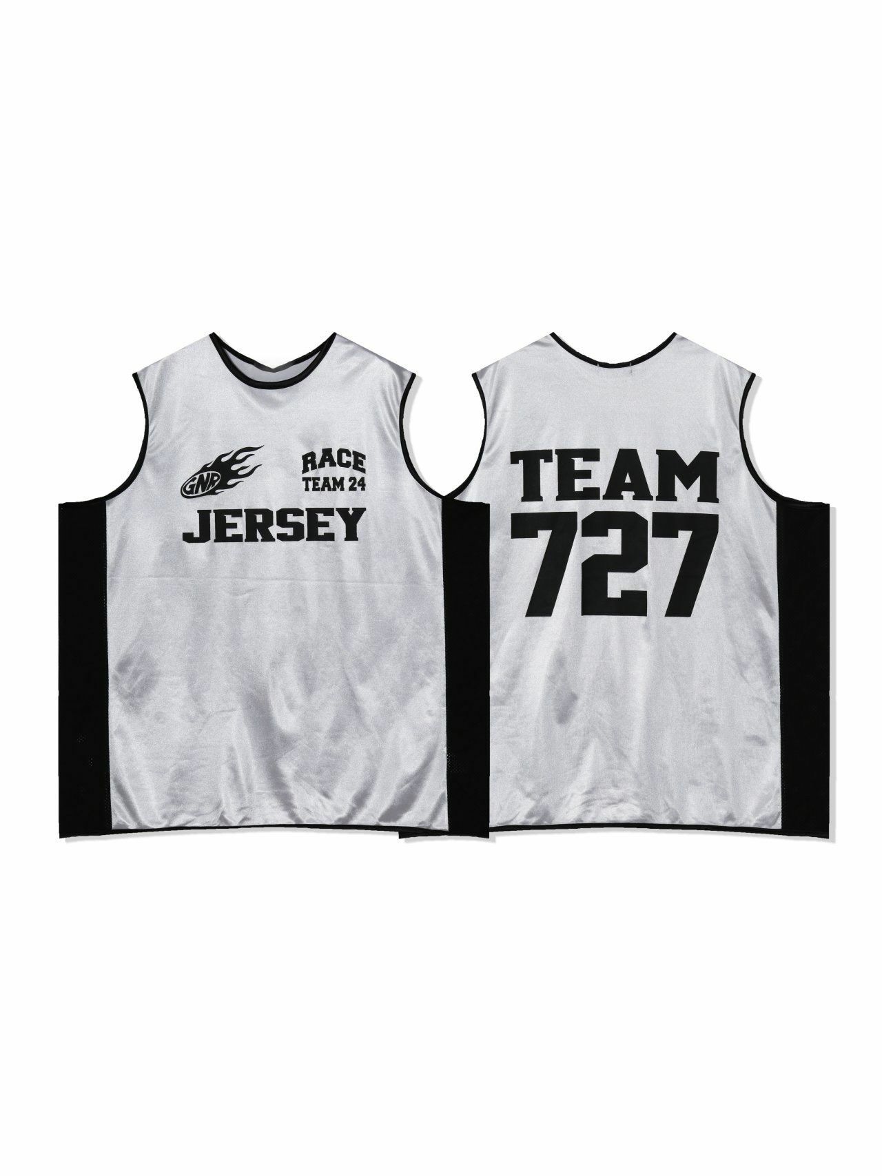 英文字圖案背心 V1074