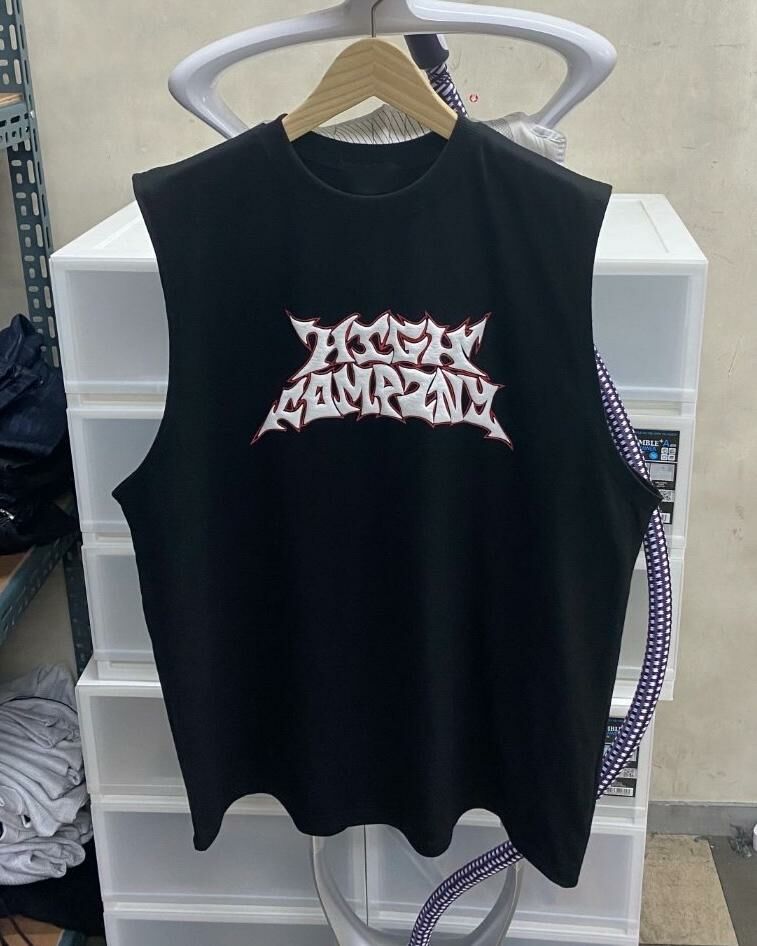 英文字背心 V1078