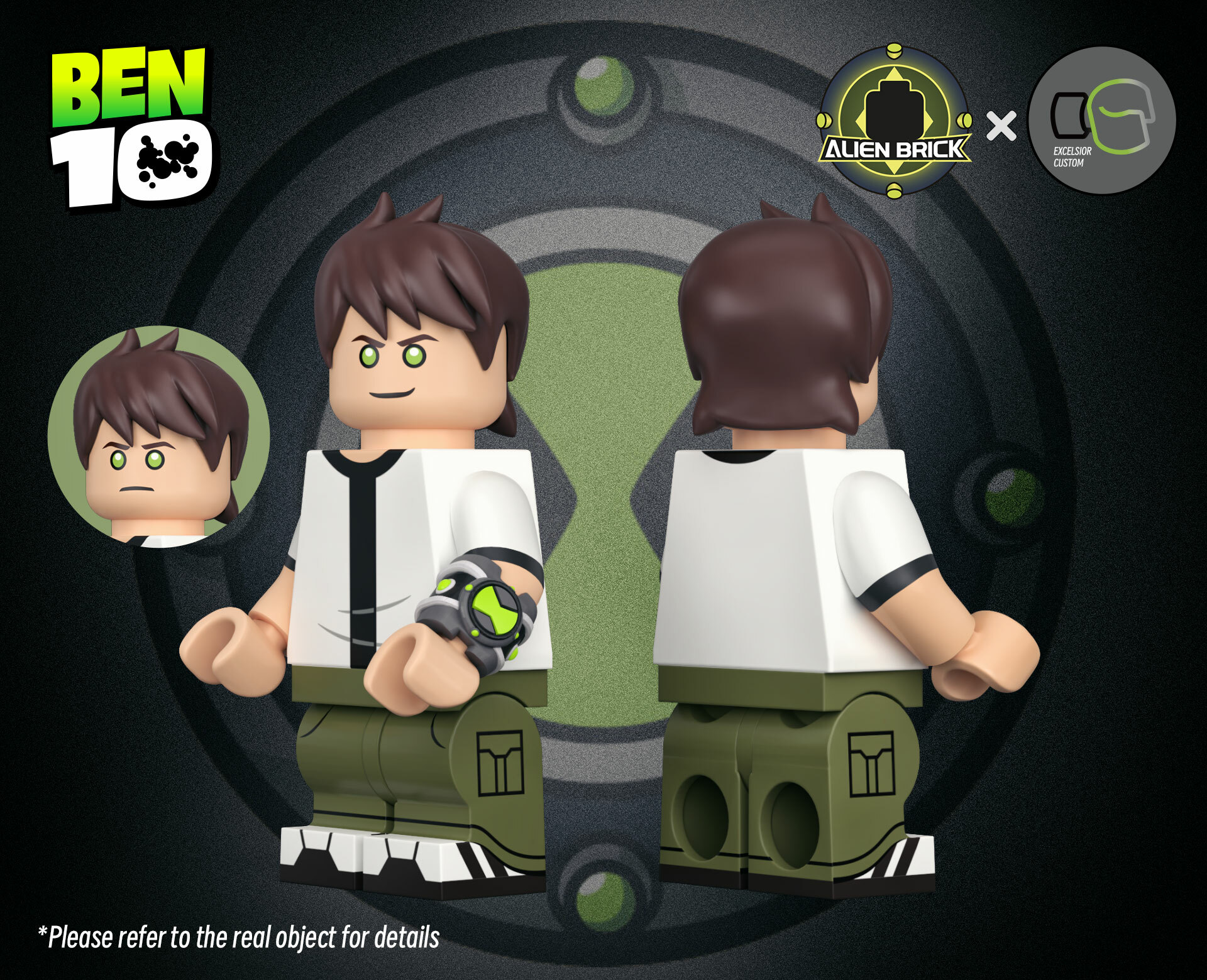 [Alien Brick][Preorder] Ben 10 - Ben Tennyson [PADprinted]