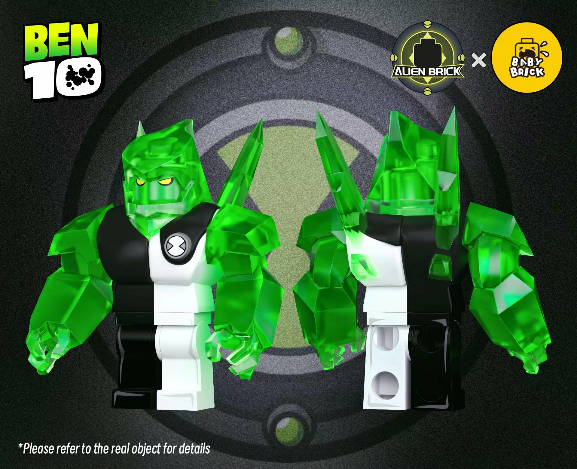 [Alien Brick][Preorder] Ben 10 - Diamond Head Special Ver. [PADprinted]