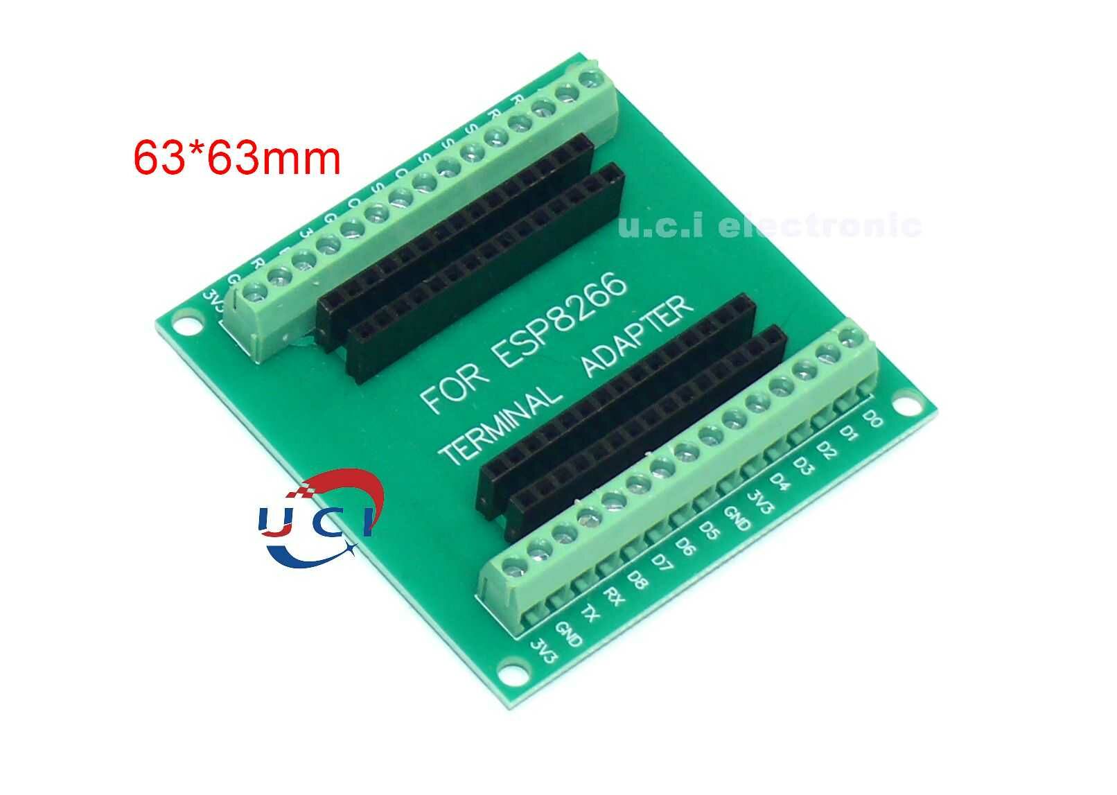 【UCI電子】 (二G-1) ESP8266擴展板 相容NODEMCU V2 GPIO引出 MCU 開發板