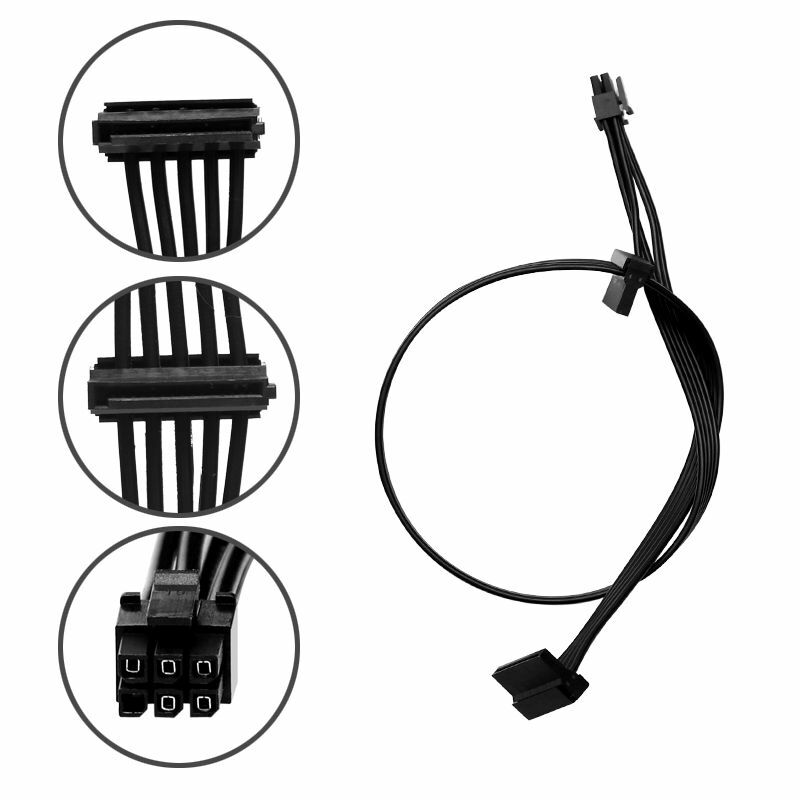 Dell 3668 3650 3660 3268 3670 3667 電源 主機板 小6P SATA 電源線 反折