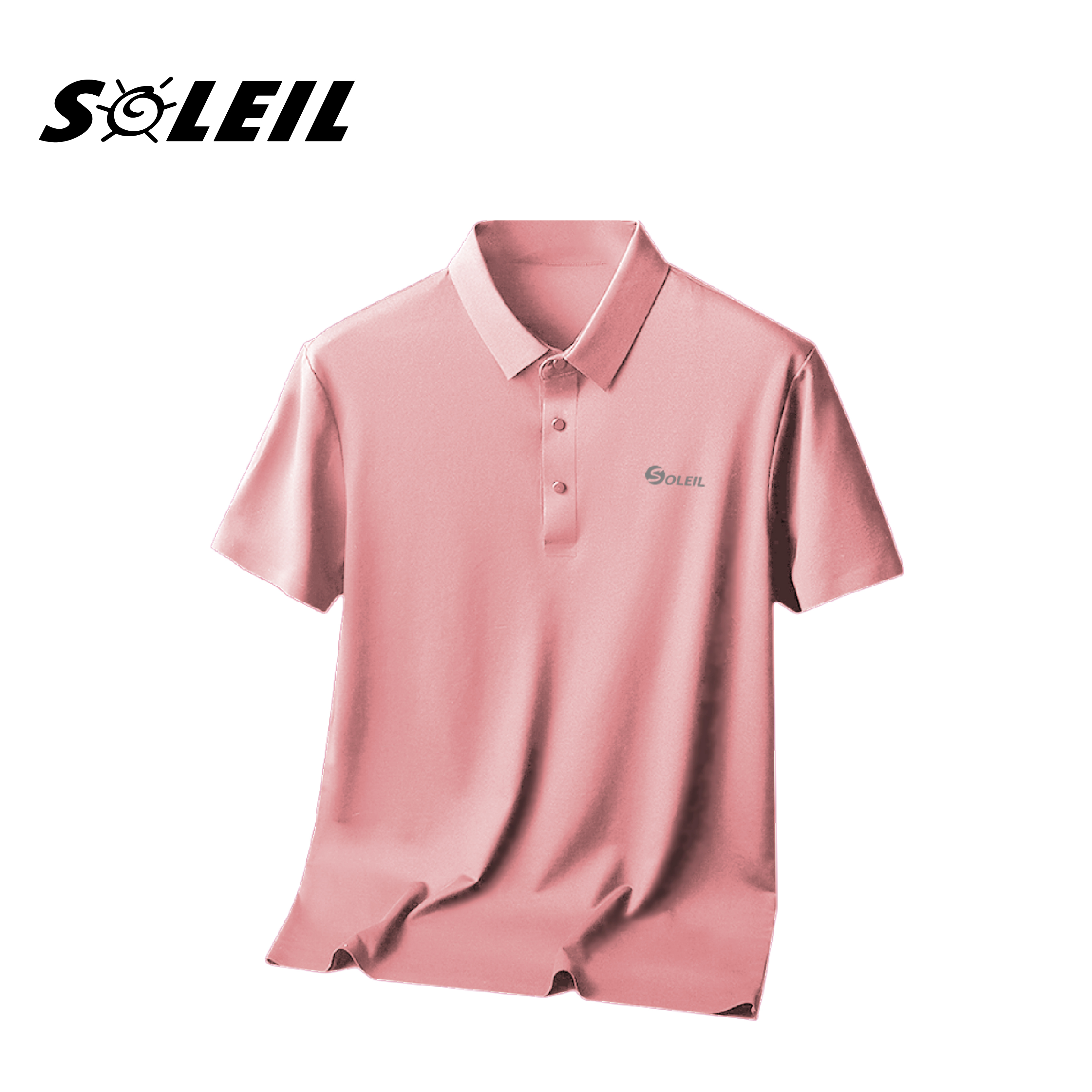 SOLEIL時尚透氣莫代爾POLO衫 女款 (2色) 10SL806B