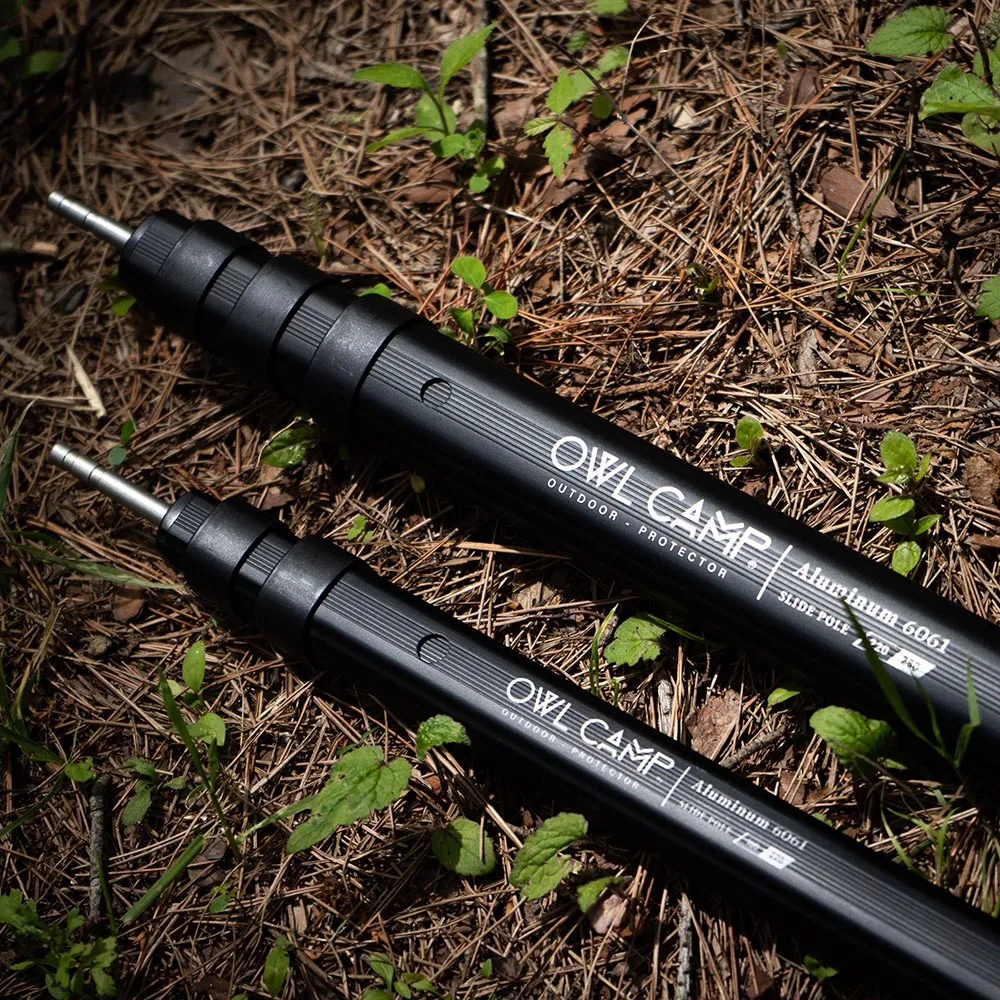 【OWL CAMP】 方形伸縮營柱 TPD 220/280