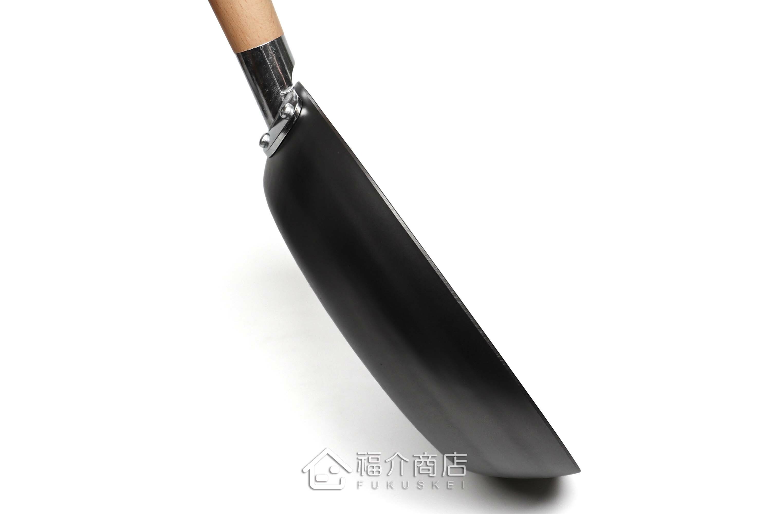 日本鐵製的木柄平底鍋