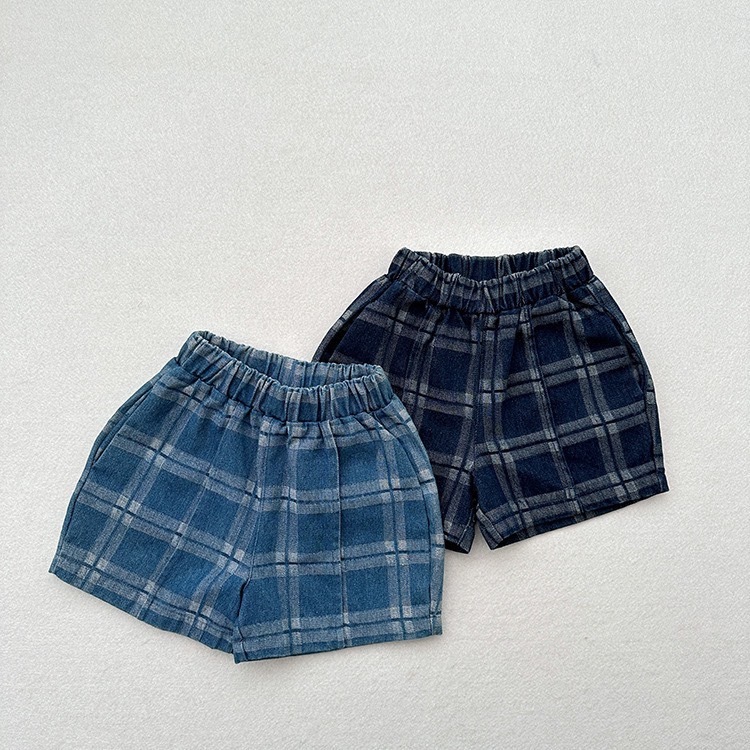 木村系格子短褲