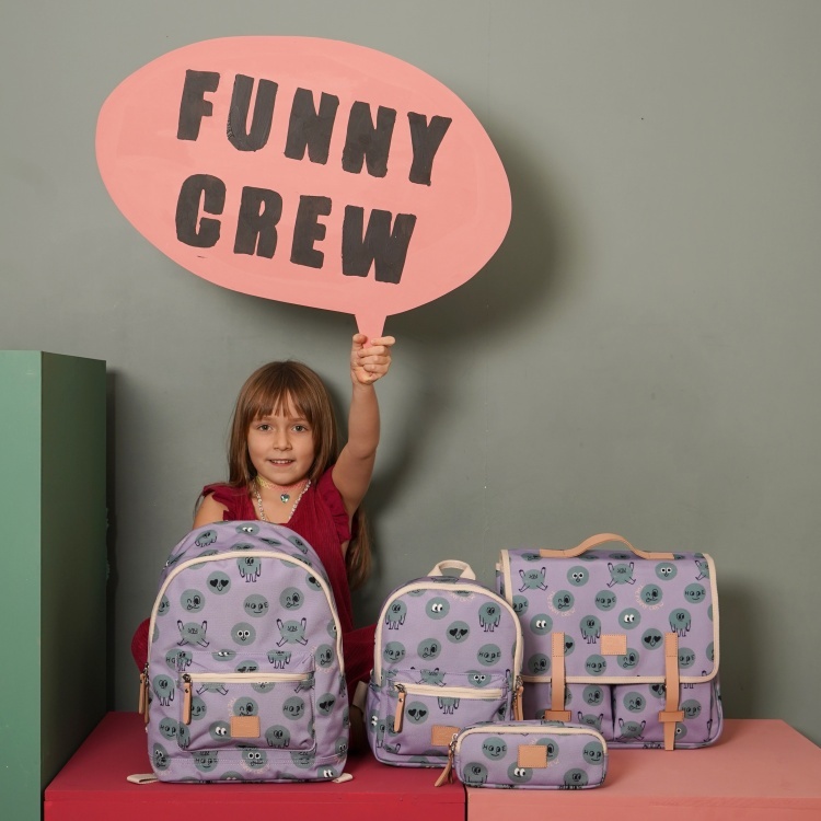 法國 JOJO Factory 塗鴉後背包 funny crew