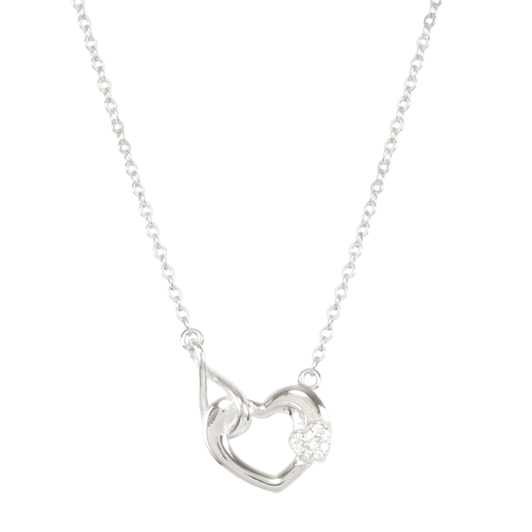 純銀對鍊，情侶項鍊 愛的無限循環；象徵愛情的永恆與無盡（3801女款）