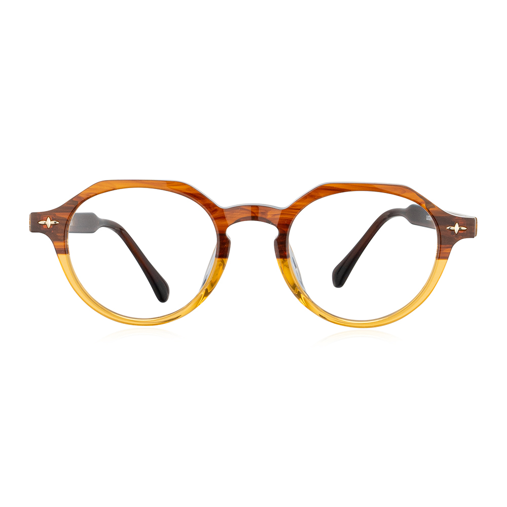 Moto Cult 個性工法手造圓框眼鏡-三色可選