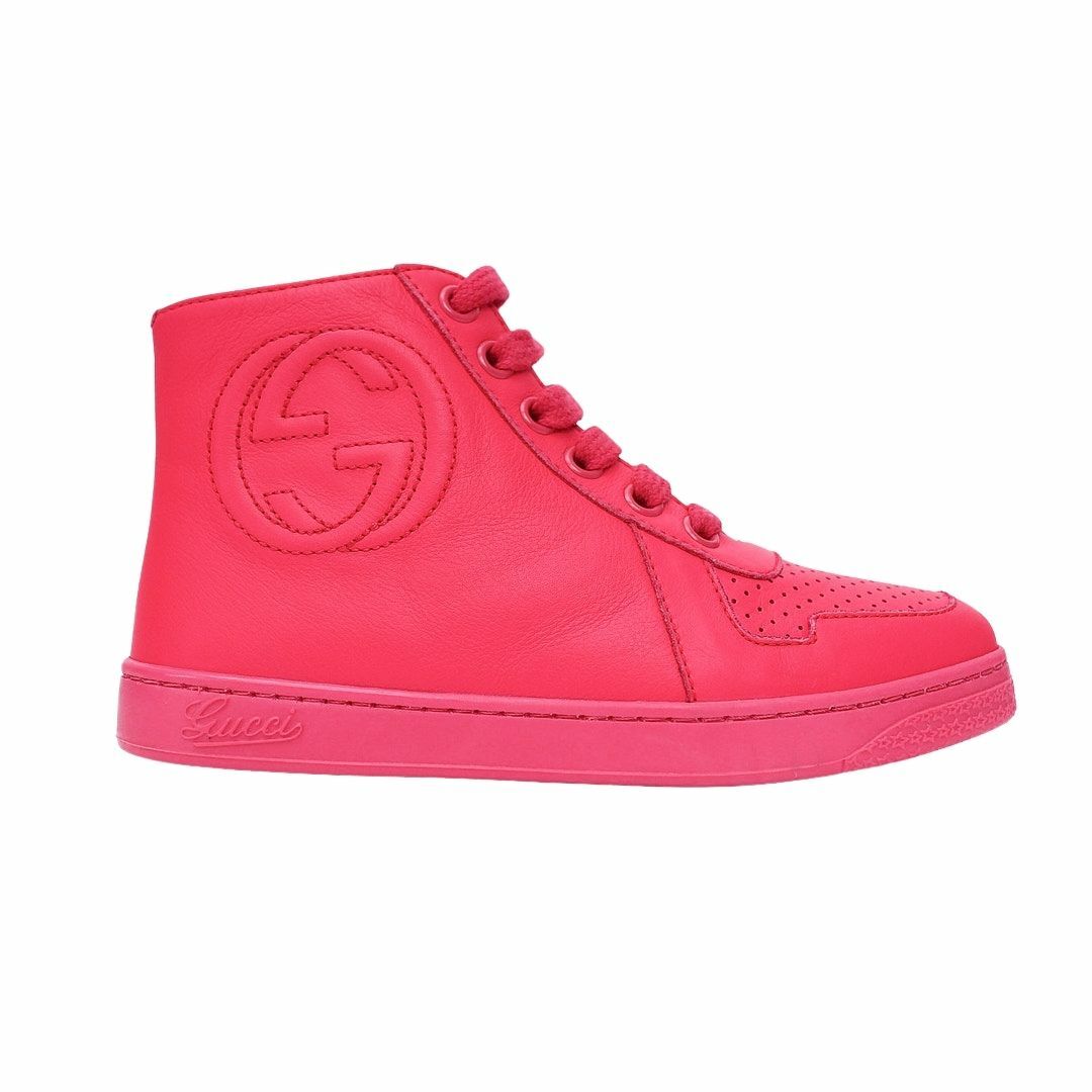 GUCCI PRE-OWNED HIGH TOP SNEAKERS 29 E9297