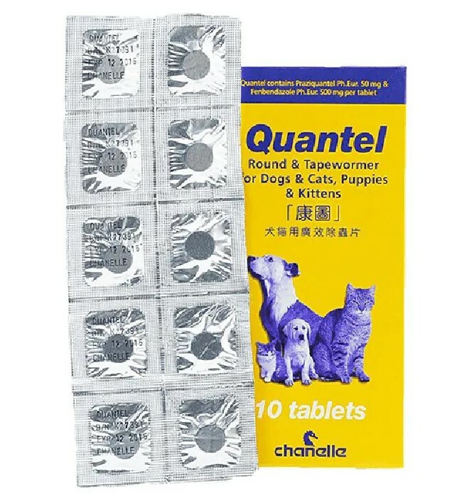 康圖 貓犬用廣效除蟲片 - 10片