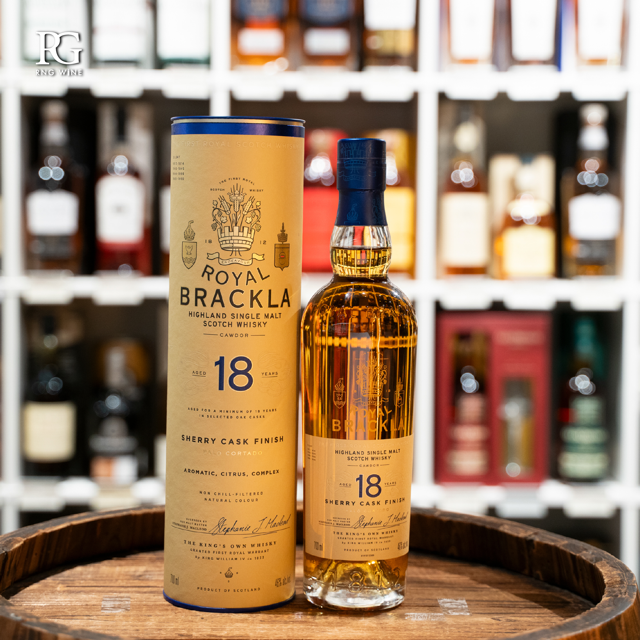 Royal Brackla 18 Years Palo Cortado Sherry Cask Finish Single Malt Whisky