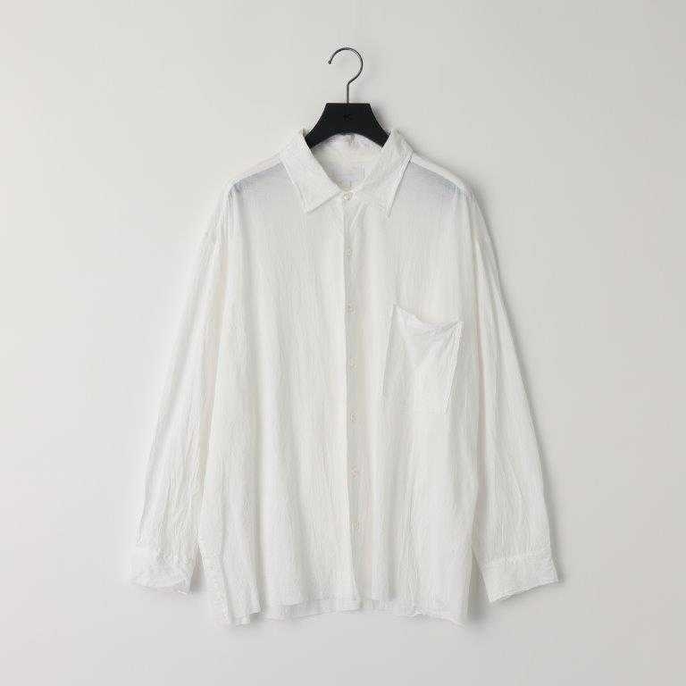 トップス KANEMASA PHIL.46G Artisan L/S Shirt ecru KANEMASA PHIL / 46G Artisan Shirt – Tree and Branch
