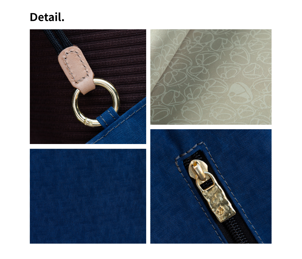 satana Soldier 趣淘證件零錢包-海軍藍色 SOS3200-225 細節特寫照