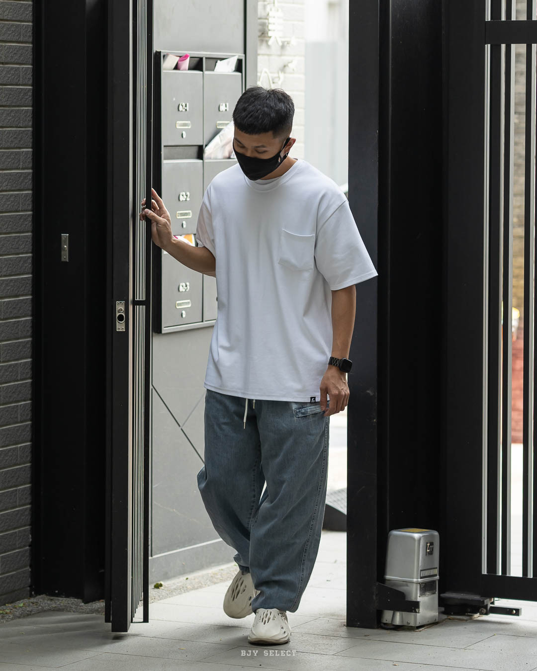 #現貨出清 售完不補 BJY 爆 ㄍㄢˋ 好穿 口袋 短T 22307