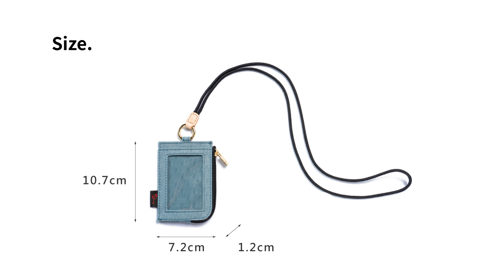 satana Soldier 趣淘證件零錢包-奶茶色 SOS3200-419 尺寸