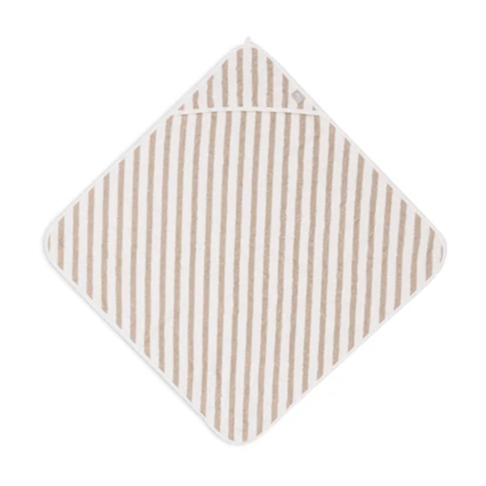 荷蘭Jollein 連帽浴巾-Olive Green