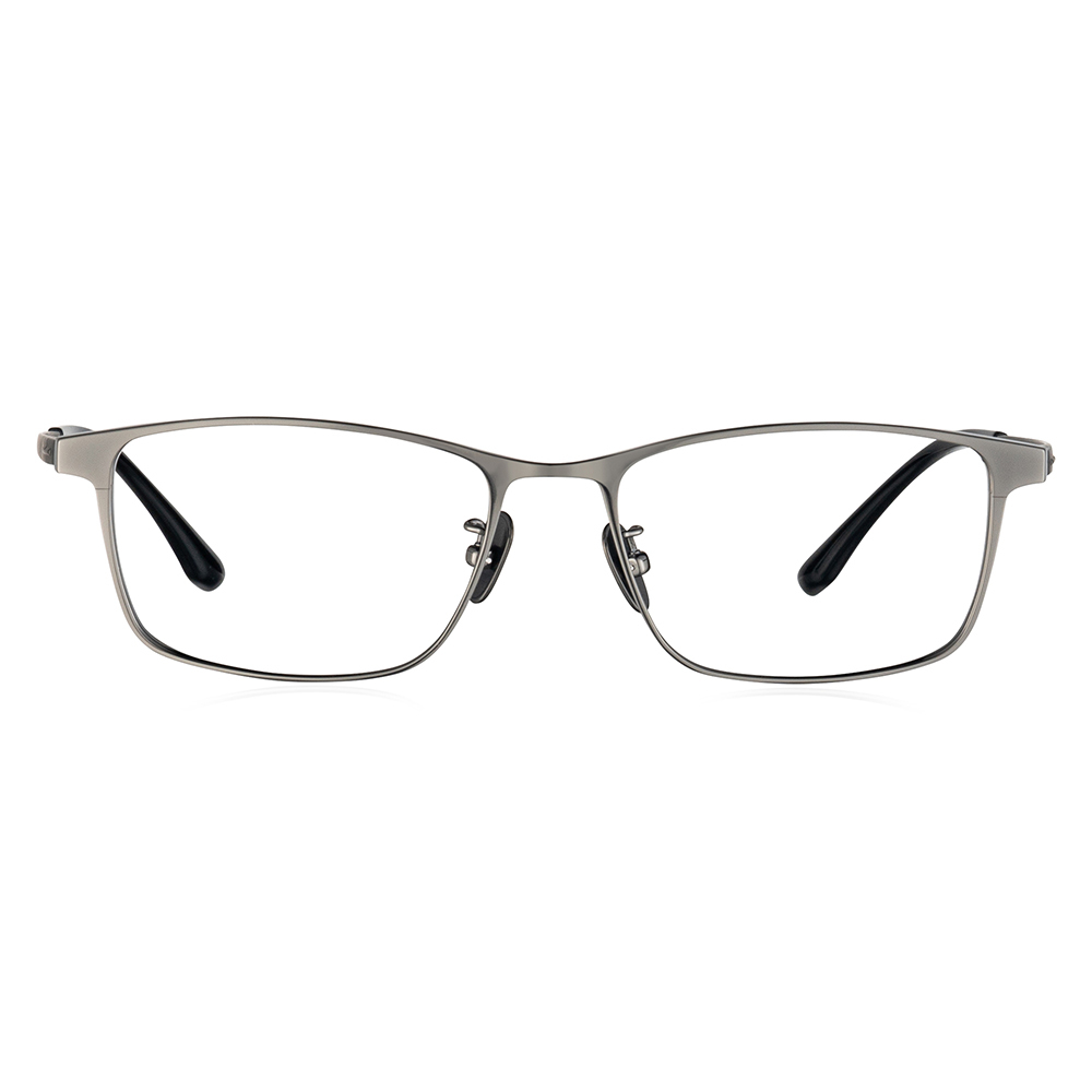 鈦金屬高CP值都會紳士框眼鏡-三色可選