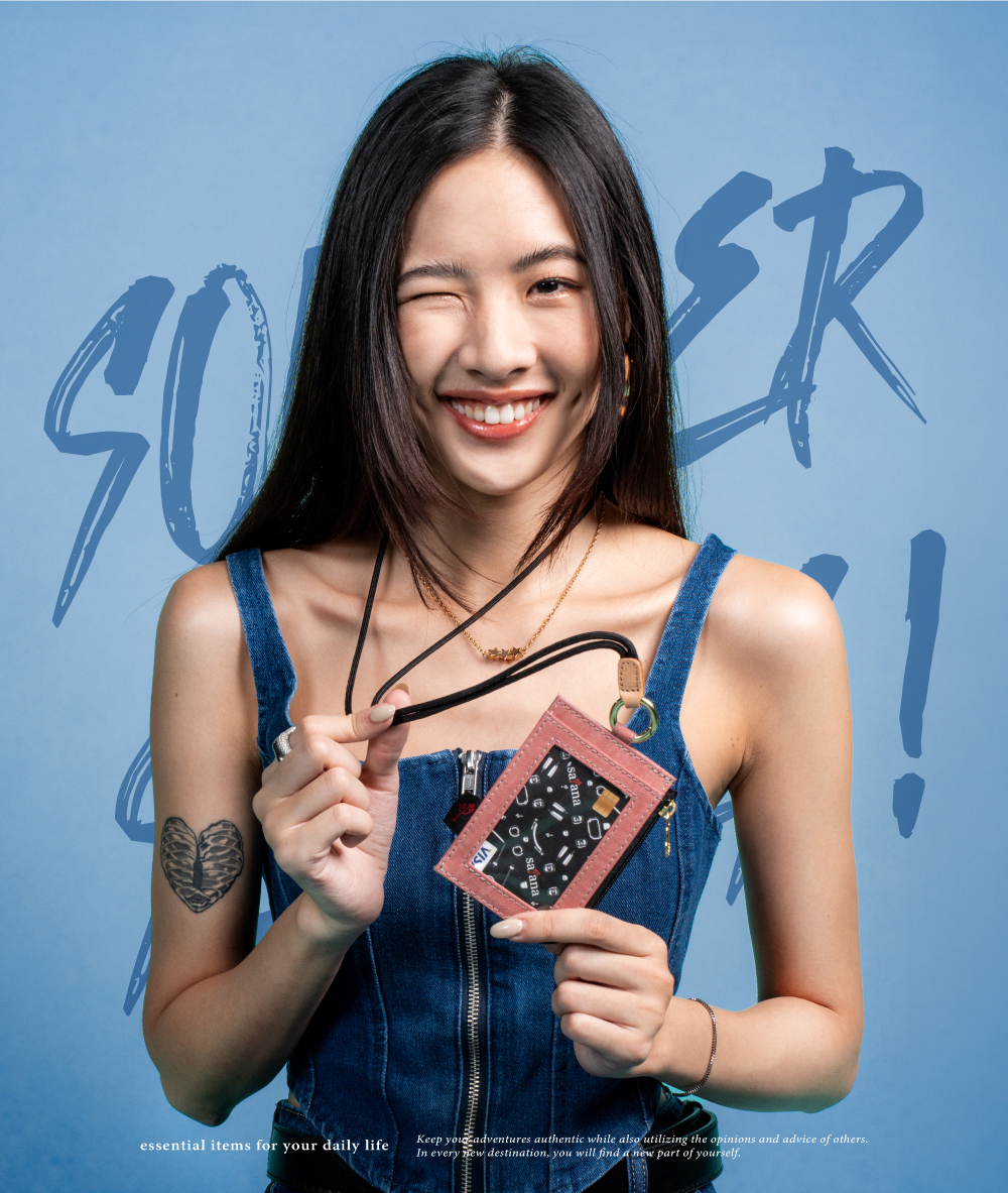 satana Soldier 趣淘證件零錢包-陶土紅 SOS3200-620 形象照