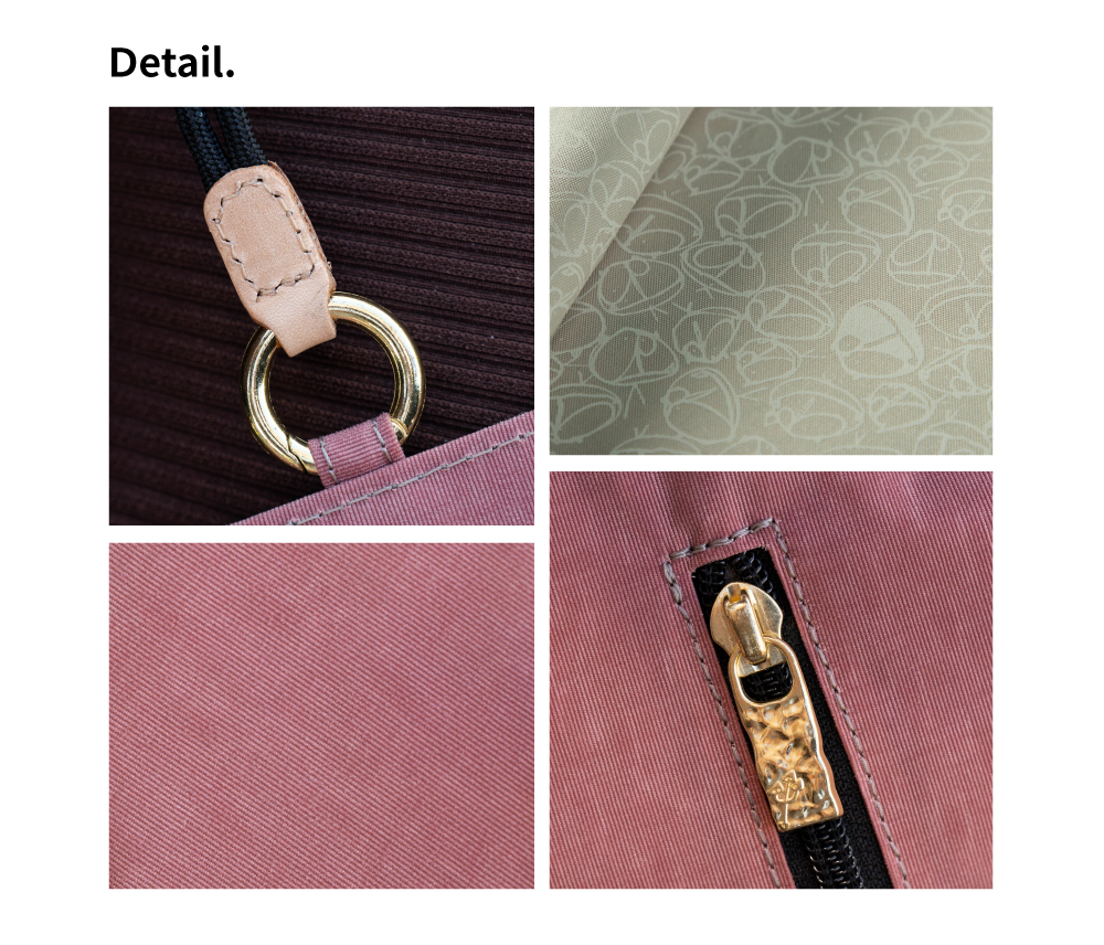 satana Soldier 趣淘證件零錢包-陶土紅 SOS3200-620 細節特寫照