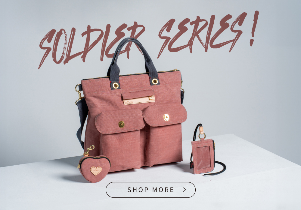 satana Soldier 趣淘證件零錢包-陶土紅 SOS3200-620 看更多商品