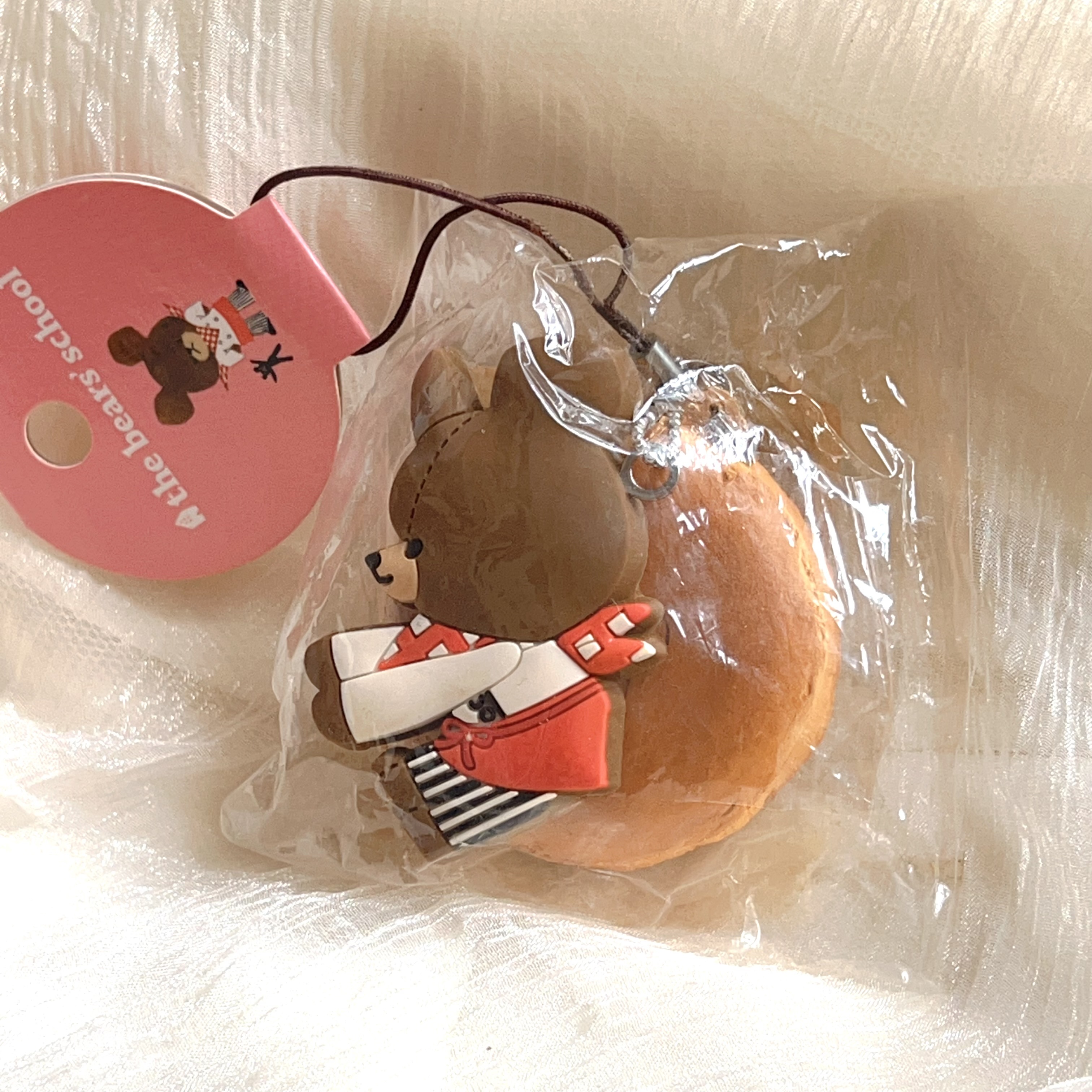 Bear School Pancake squishy