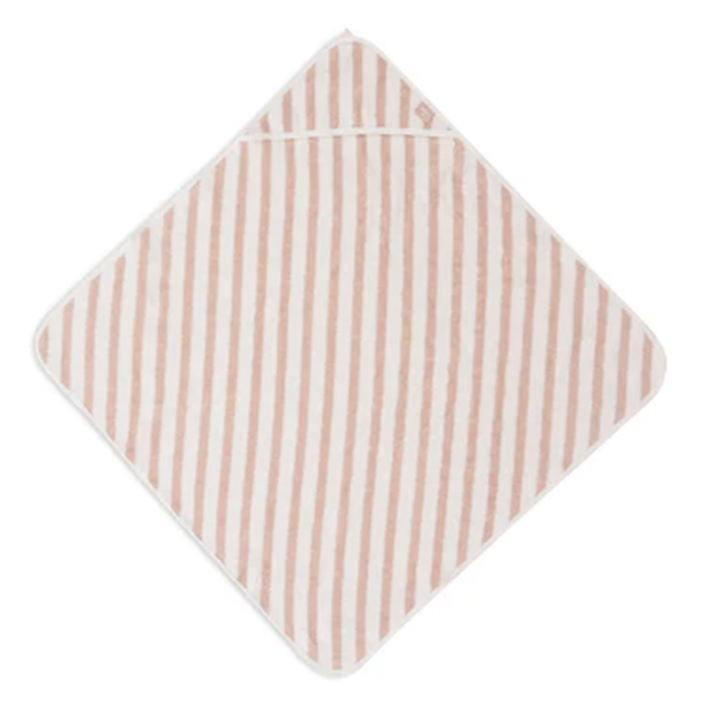 荷蘭Jollein 連帽浴巾-Wild Rose