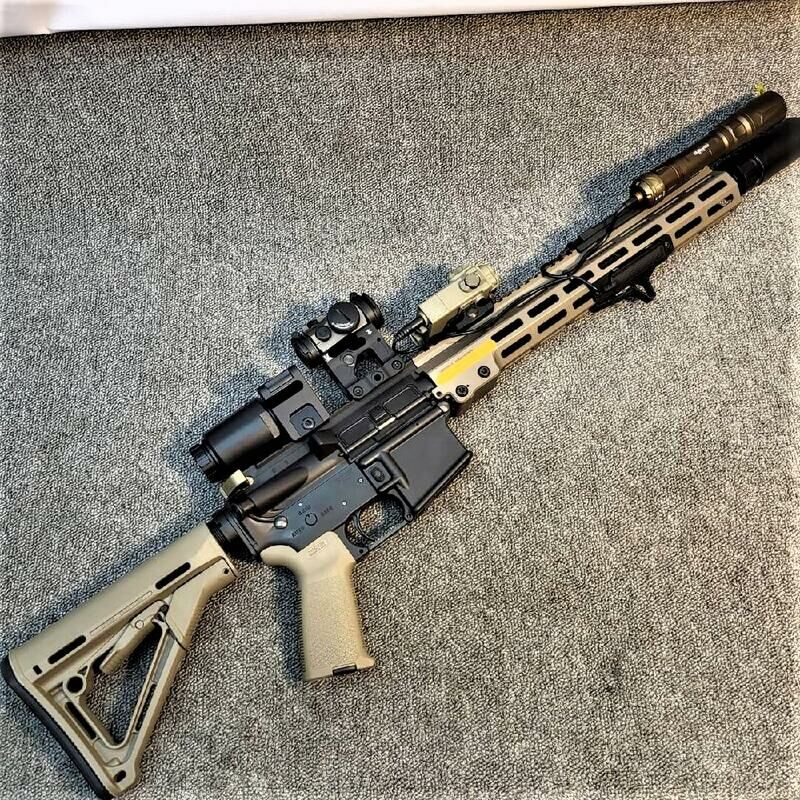 MARUI MWS 客製 URGI MK16成槍 真品 MAGPUL GEISSELE風格 15087-14