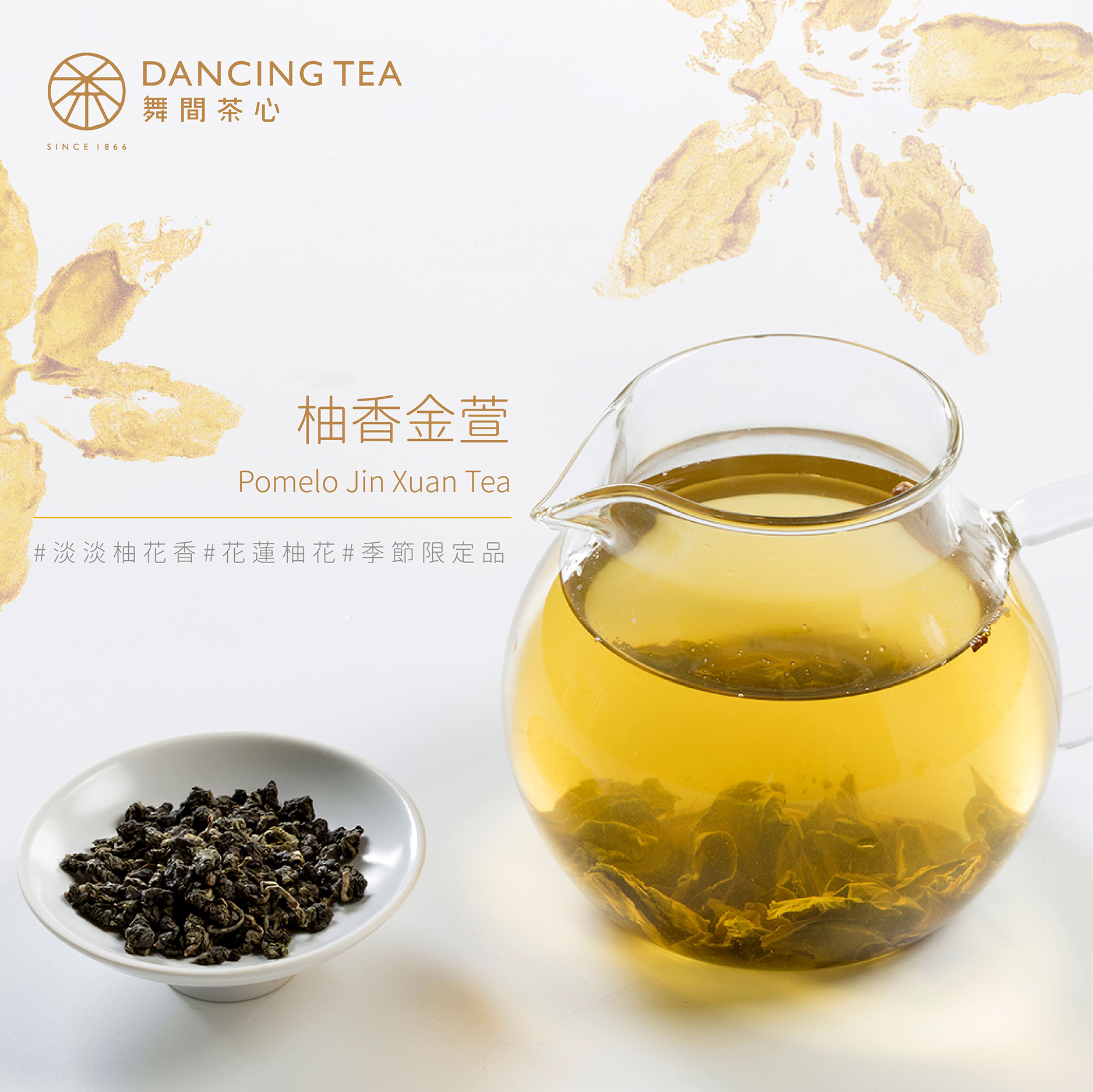 舞間茶心柚香金萱茶包50入