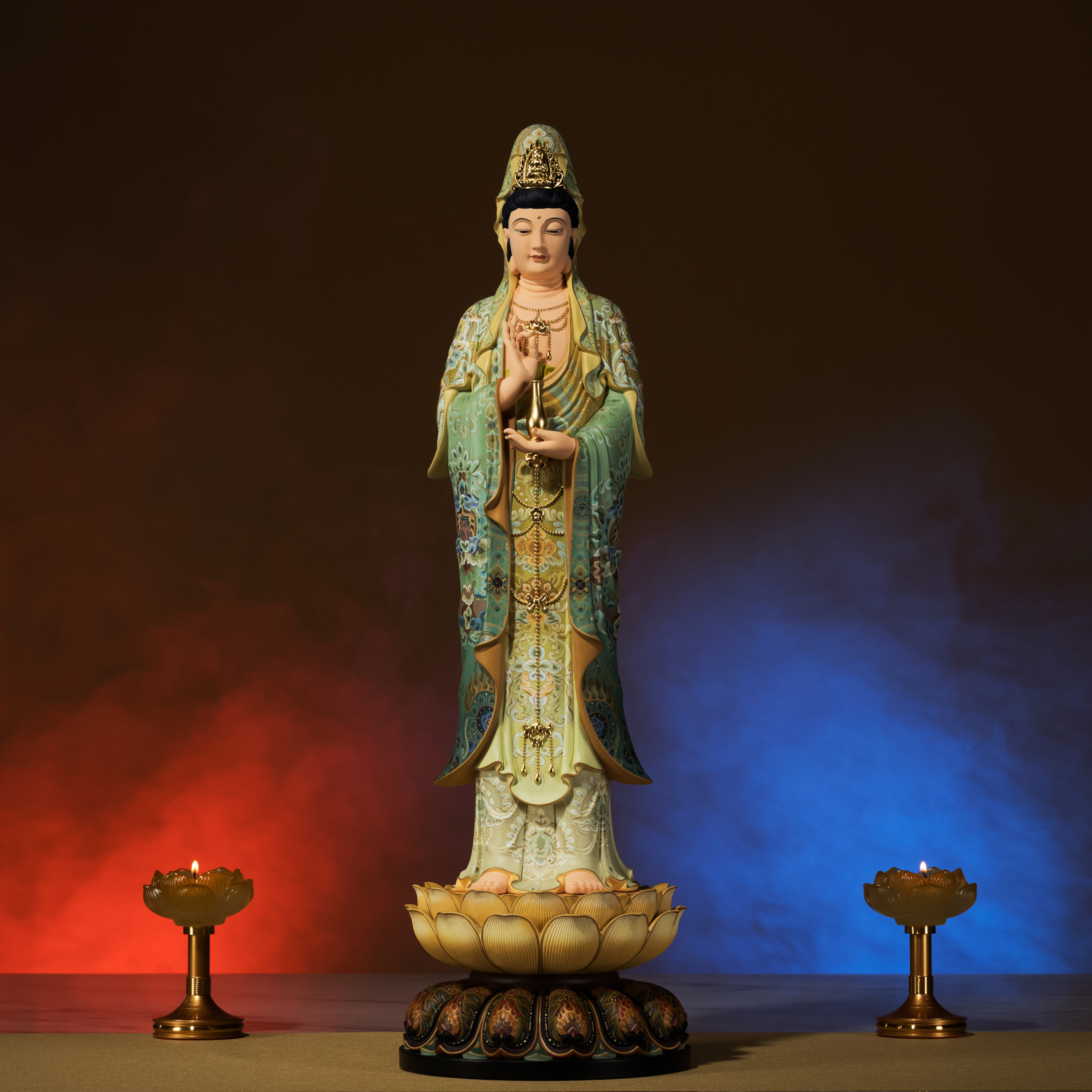 太銅．淨瓶觀音｜收藏級藝術品