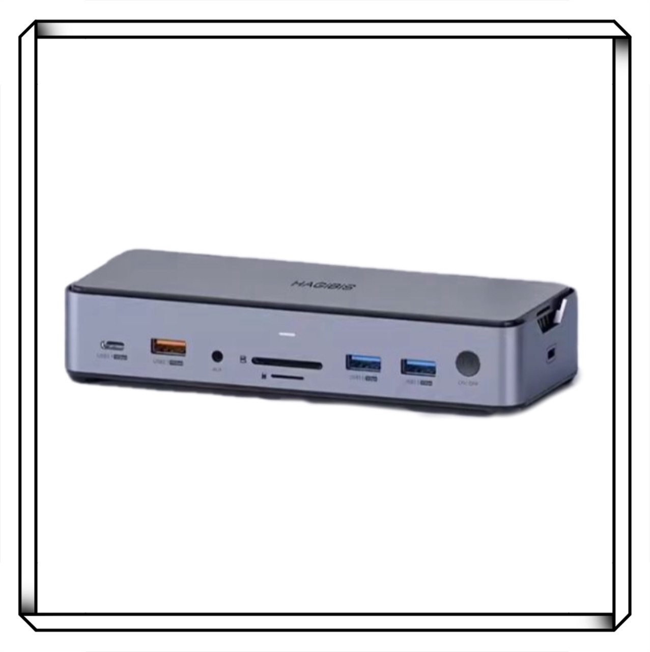 HAGiBiS 海備思 轉接盒 Dock Typec M.2 SSD擴充 USB HDMI DP NB Mac