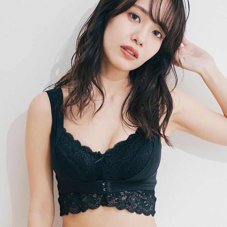 舒柔蕾居家美胸內衣_黑色