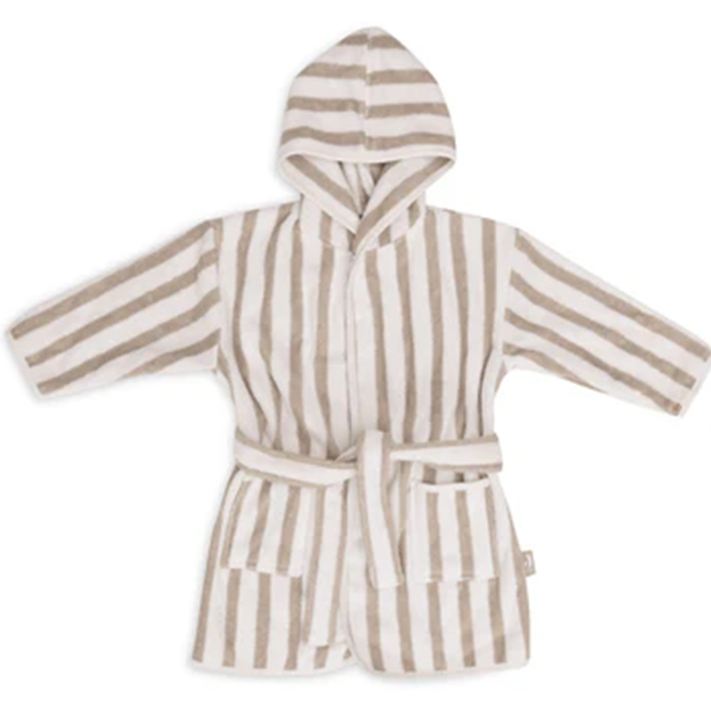 荷蘭Jollein 連帽浴袍-Olive Green(3-4Y)